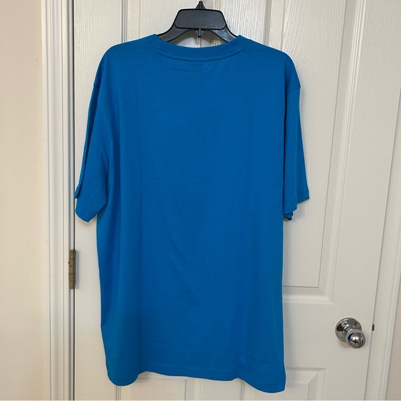 Hugo Boss Men's Cotton Graphic Tee in Blue Size XXL - Picture 11 of 11
